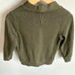 Green Cardigan with Pockets / 2T