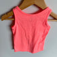 Bright Pink Heart Tank Top / 18m