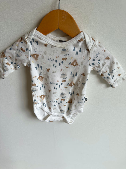 Organic Woodlands Bodysuit / 0-3m