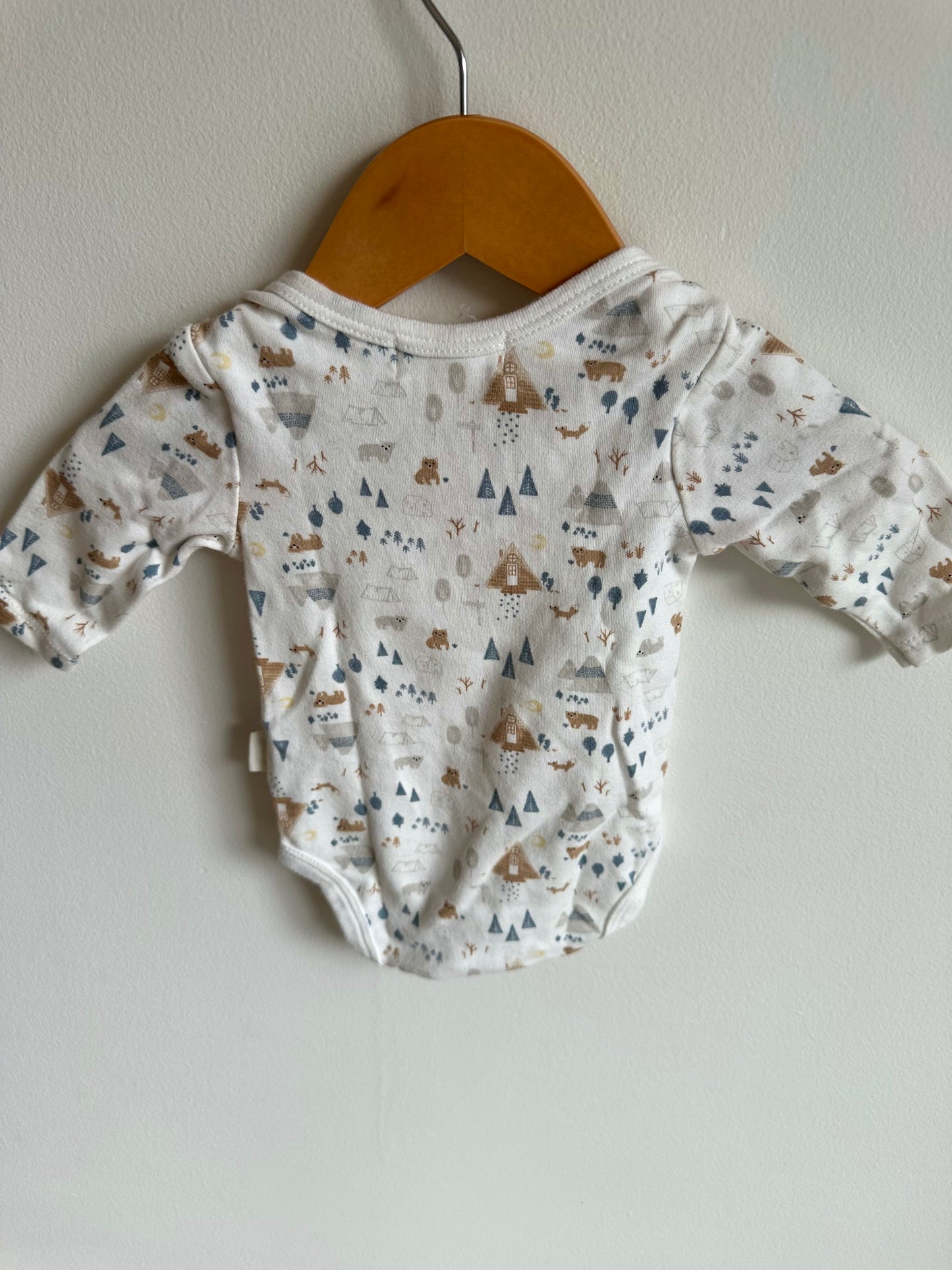 Organic Woodlands Bodysuit / 0-3m