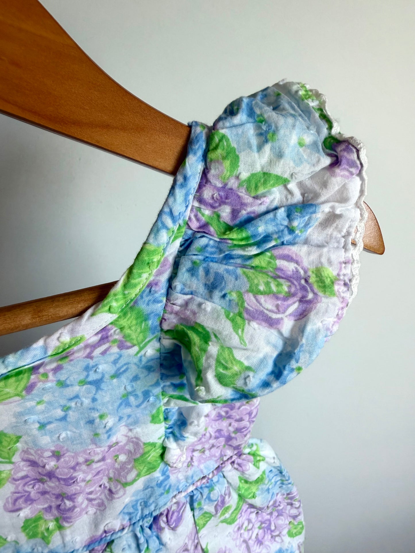 Hydrangea Textured Dress / 2T