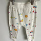 Organic Cotton House with Sky White Pants / 12-18m