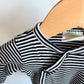 Parade Striped Gown Sleeper / 0-3m
