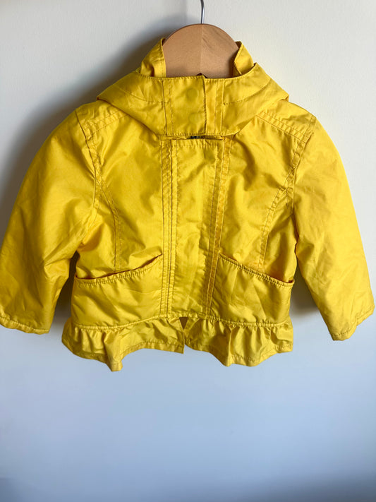 Yellow Ruffle Jacket / 2T