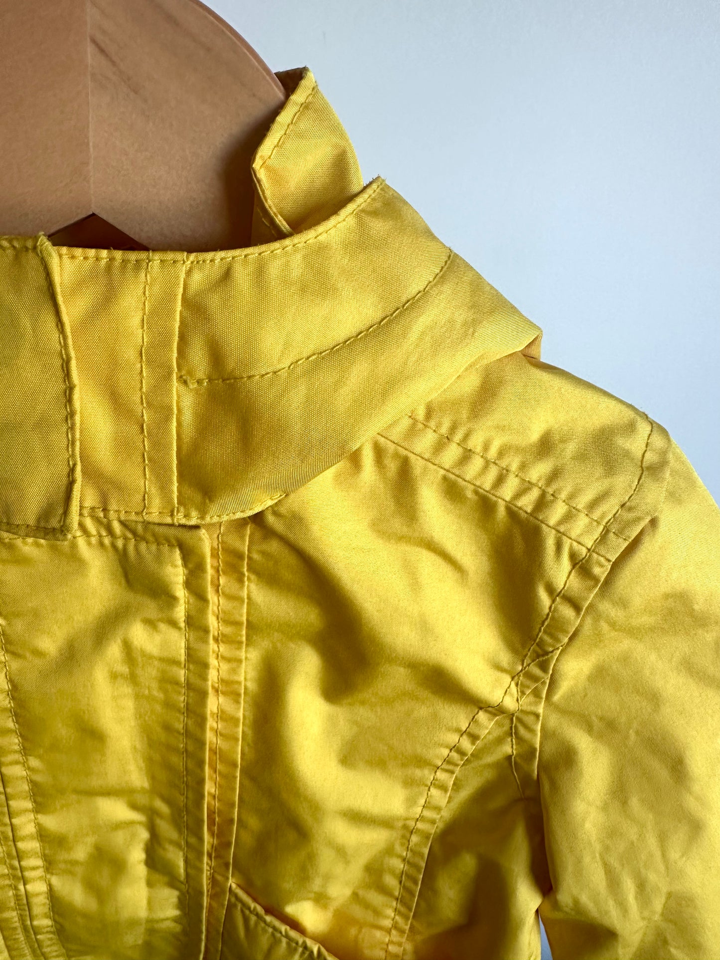 Yellow Ruffle Jacket / 2T