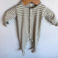 Quincy Mae Striped Grey Sleeper (PLAY) / 0-3m