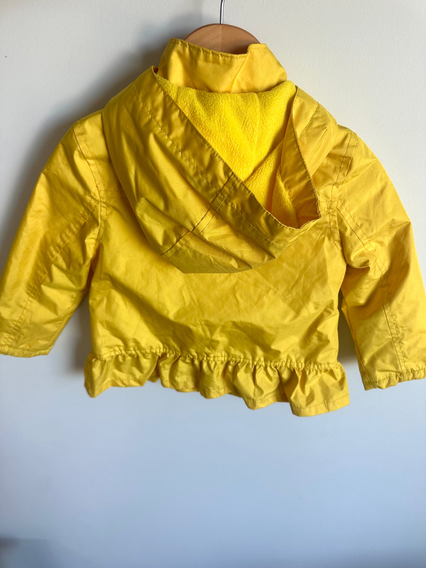 Yellow Ruffle Jacket / 2T