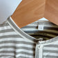 Quincy Mae Striped Grey Sleeper (PLAY) / 0-3m