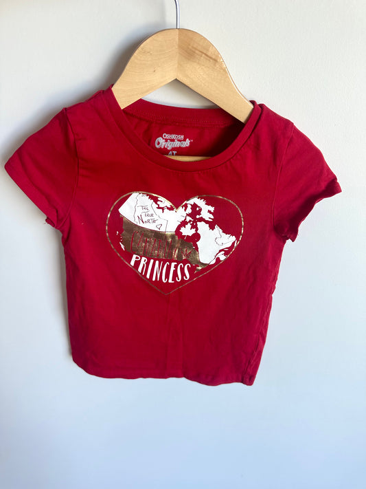 Canadian Princess T-shirt / 4T