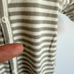 Quincy Mae Striped Grey Sleeper (PLAY) / 0-3m