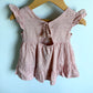 Blush Embroidery Dotted Dress / 24m