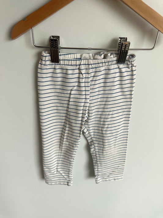 Vertical Stripe White Pants (PLAY) / 18-24m