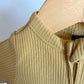 Mustard Ribbed Sleeper / 0-3m