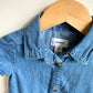 Chambray Button Up Top / 2T