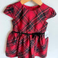 Formal Tartan Red Dress (With tags) / 3T