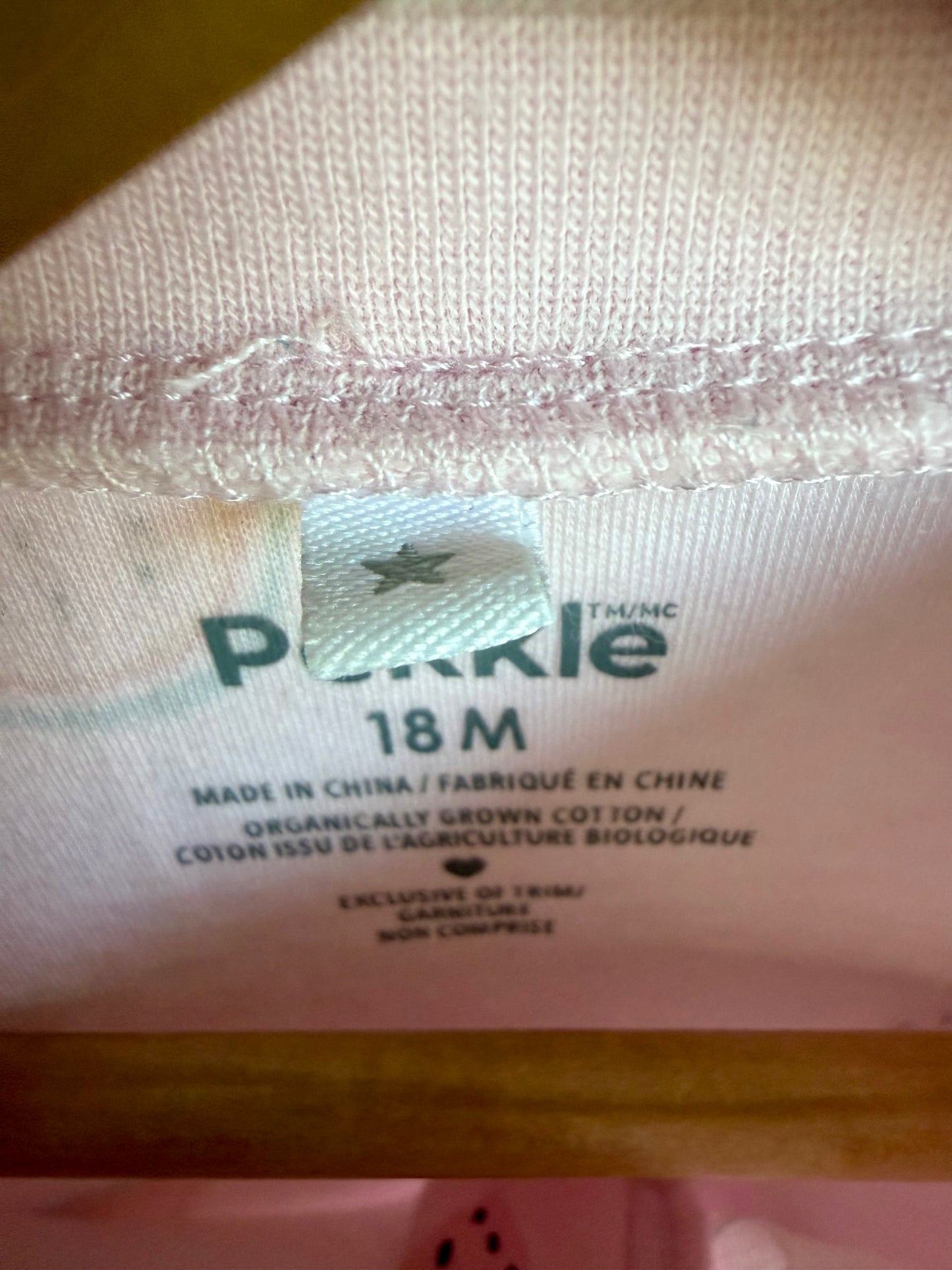 Watermelon Pink Sleeper / 18m