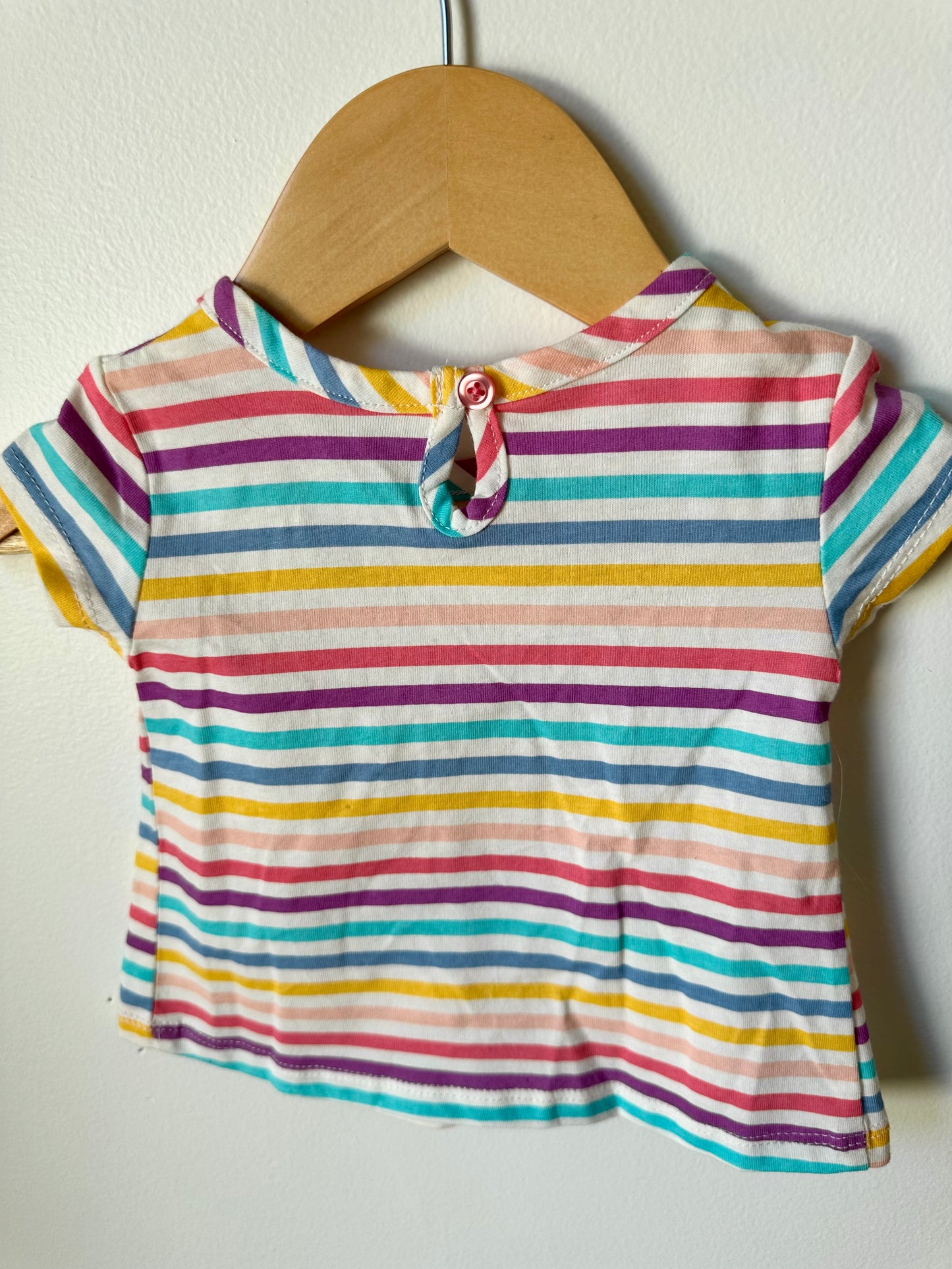 Striped Tee / 0-3m