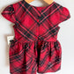 Formal Tartan Red Dress (With tags) / 3T