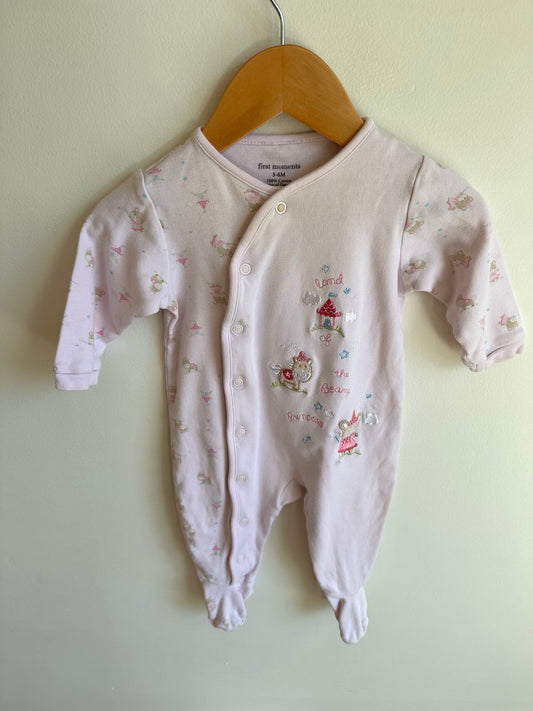 Land Of The Beary Princess Sleeper / 3-6m