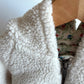 White Ear Zippered Sweater / 3T