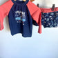 Mickey Mouse Long Sleeve Swim Top + Shorts Set / 12-18m