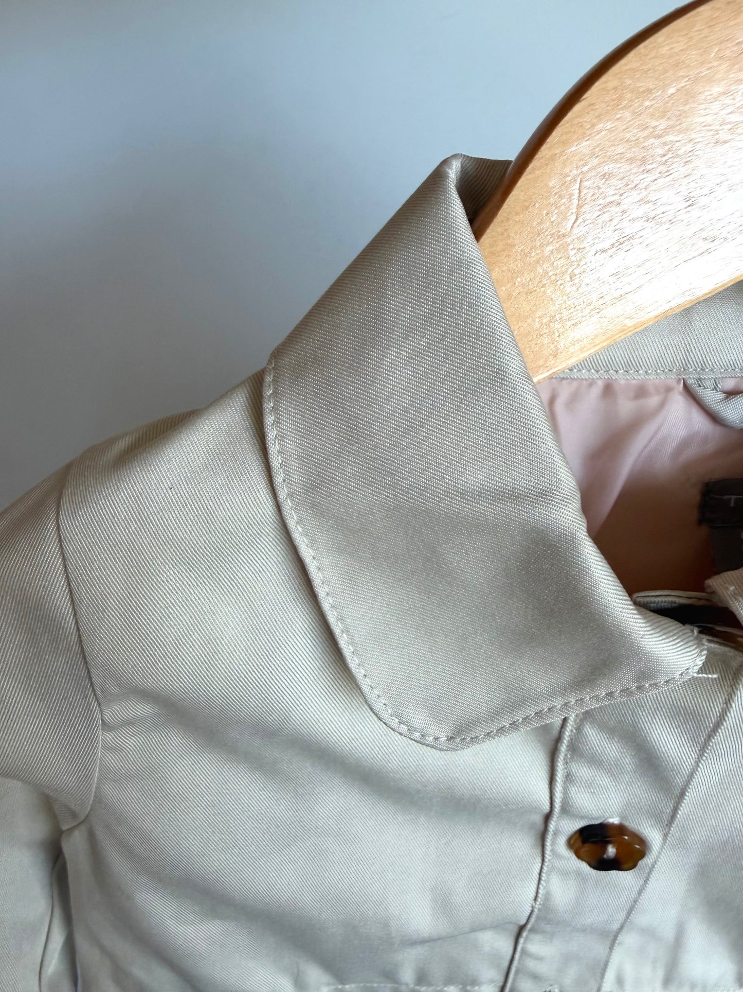Tahari Beige Pea Coat / 4T
