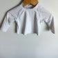 White Long Sleeve Swim Top / 3-6m