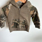 Camo Zipper Hoodie / 9m