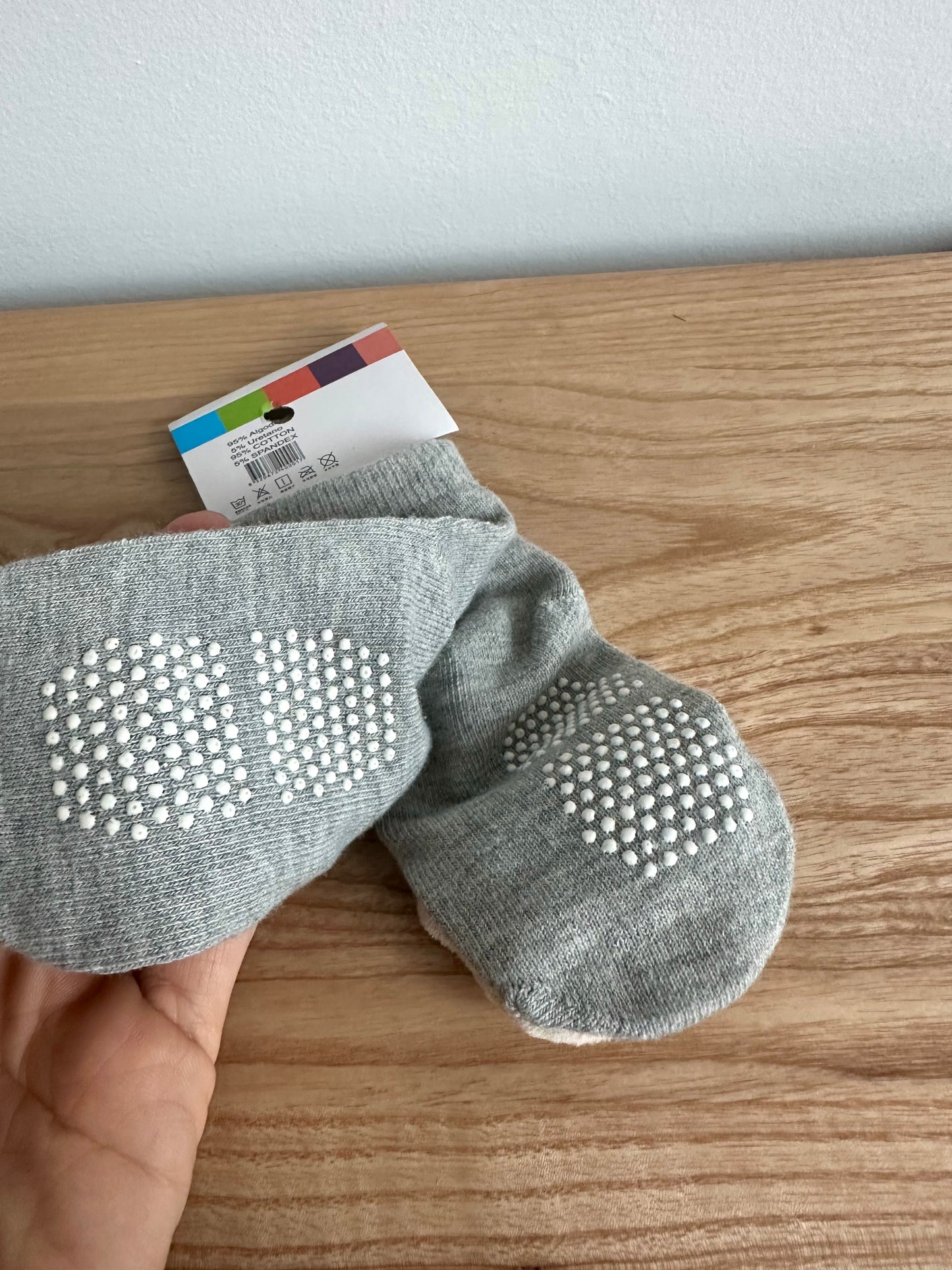 Rattle Animal Face Sock (With Tags) / 12m?