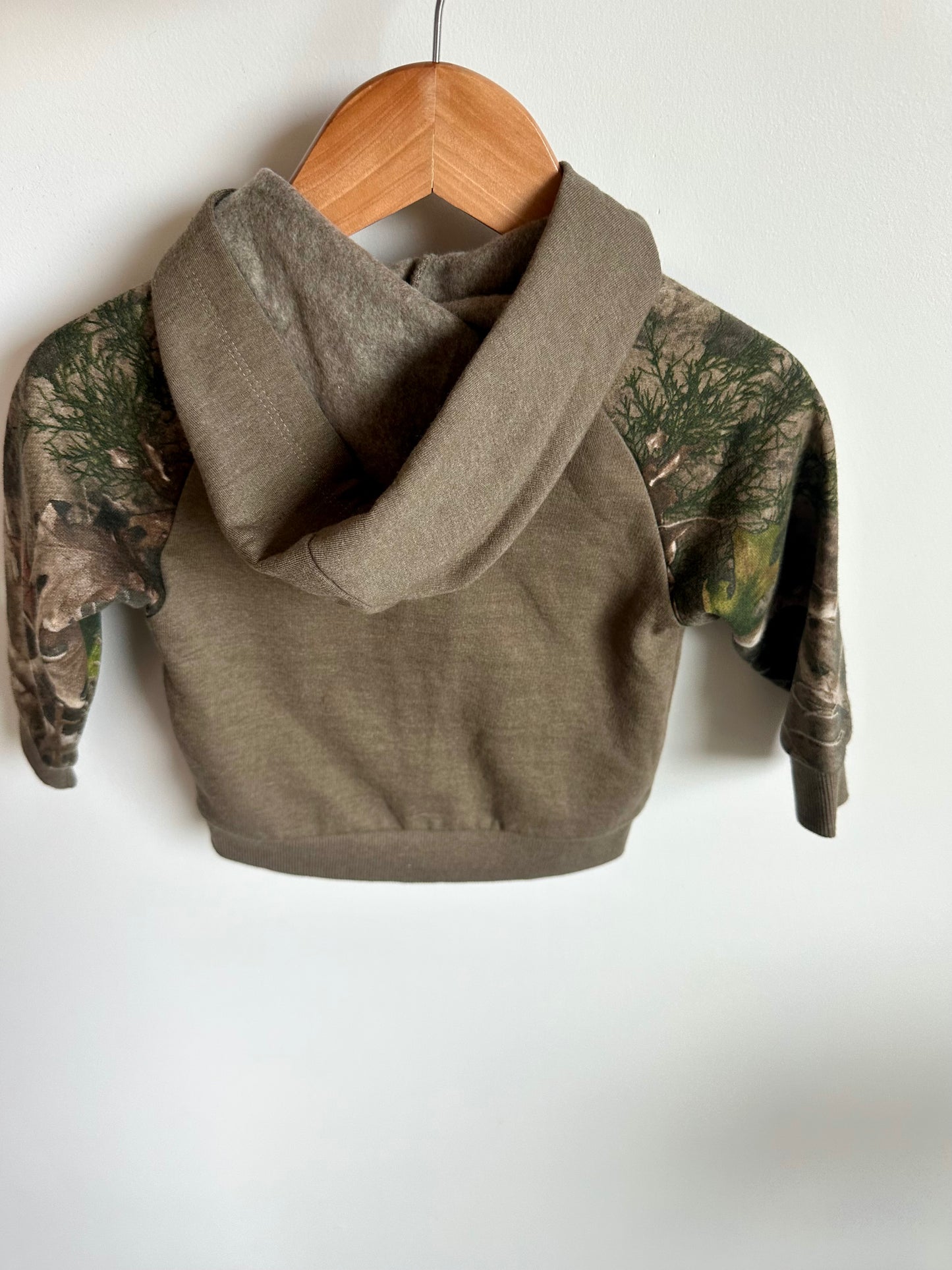 Camo Zipper Hoodie / 9m