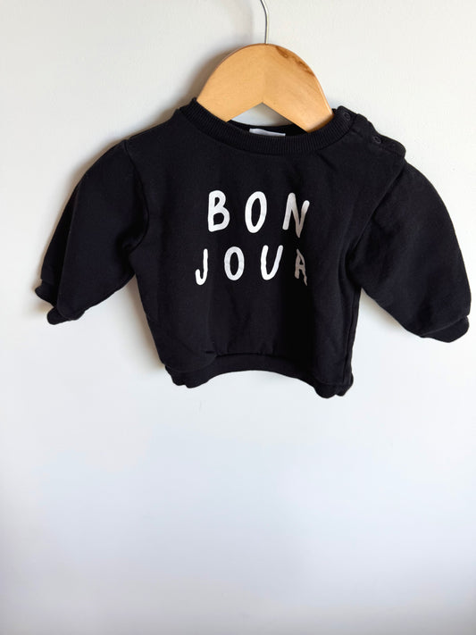 Bonjour Sweater / 6-12m