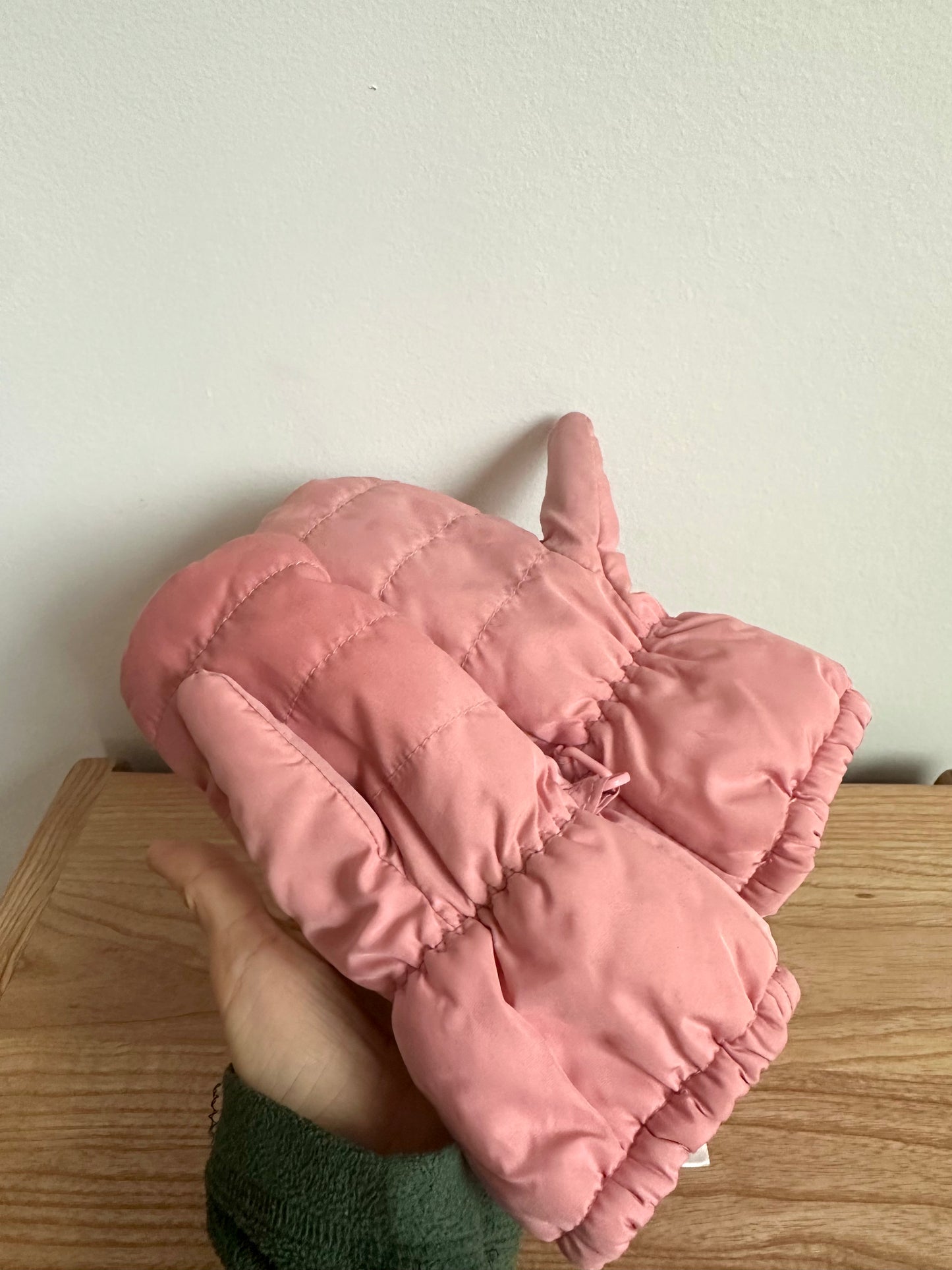 Pink Puffy Mits (PLAY) / 3-4T