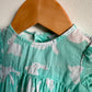 Mint Bunny Dress / 0-3m