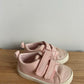 Pink Shimmer Velcro Shoes / Size 6 Toddler