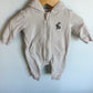 Bunny Hood Zipper Jumpsuit / 3m