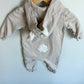 Bunny Hood Zipper Jumpsuit / 3m