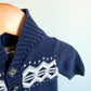 Navy Aztec Pattern Jumpsuit / 3m