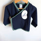 Peekaboo Beans Wrap Long Sleeve Top (With tags) / 12-18m