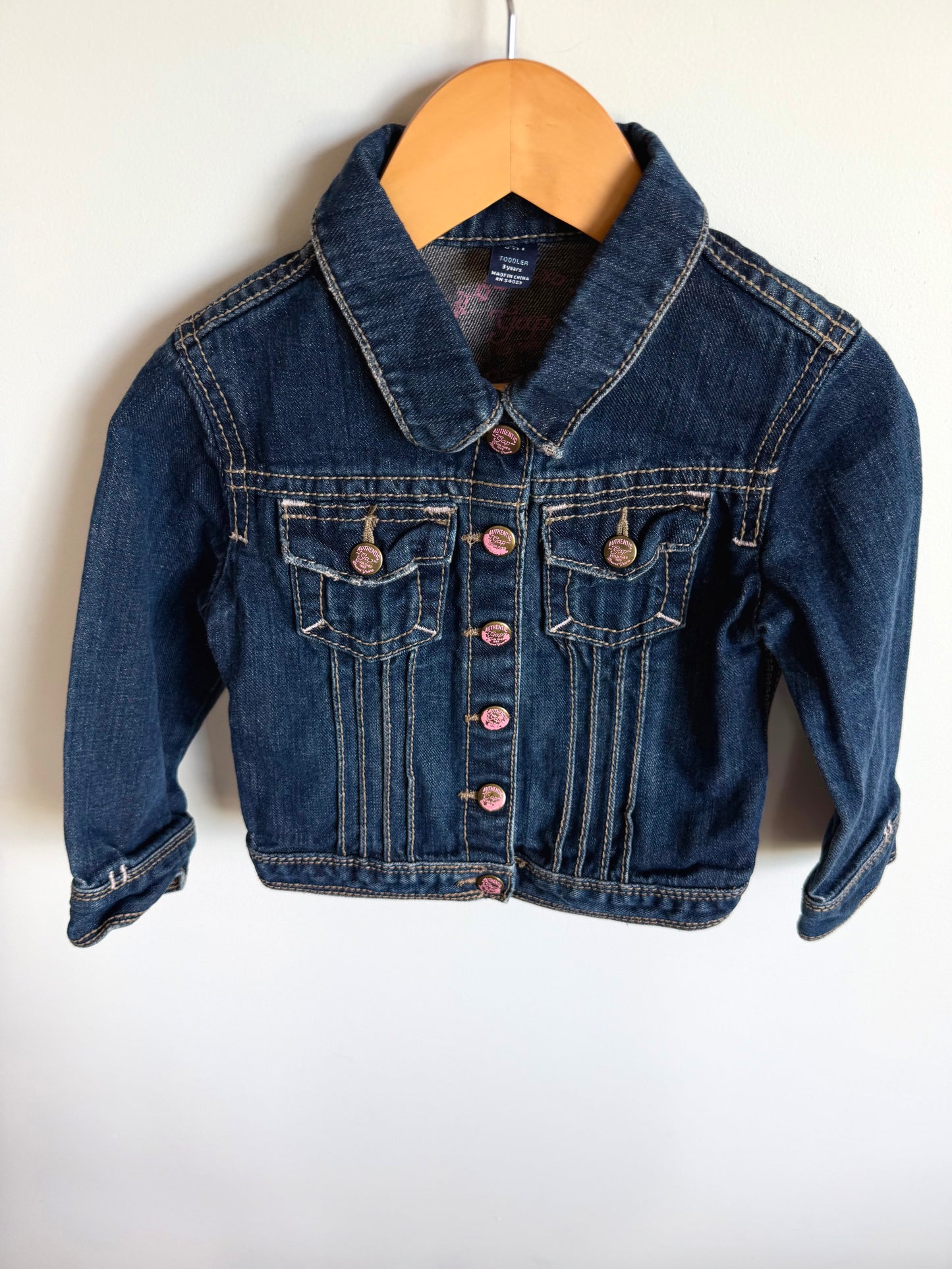 Gap Dark Blue Jean Jacket / 3T
