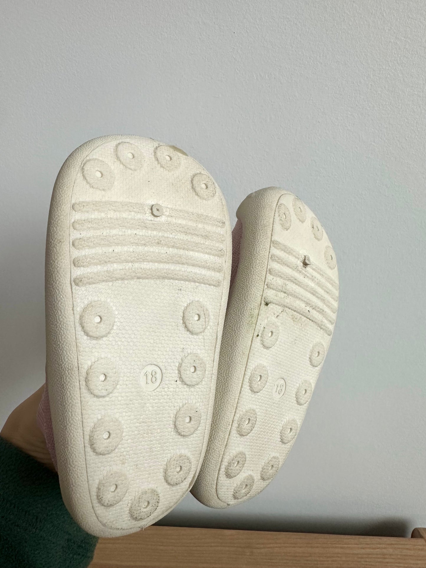 Pink Slide On Shoes / Size 6 Toddler