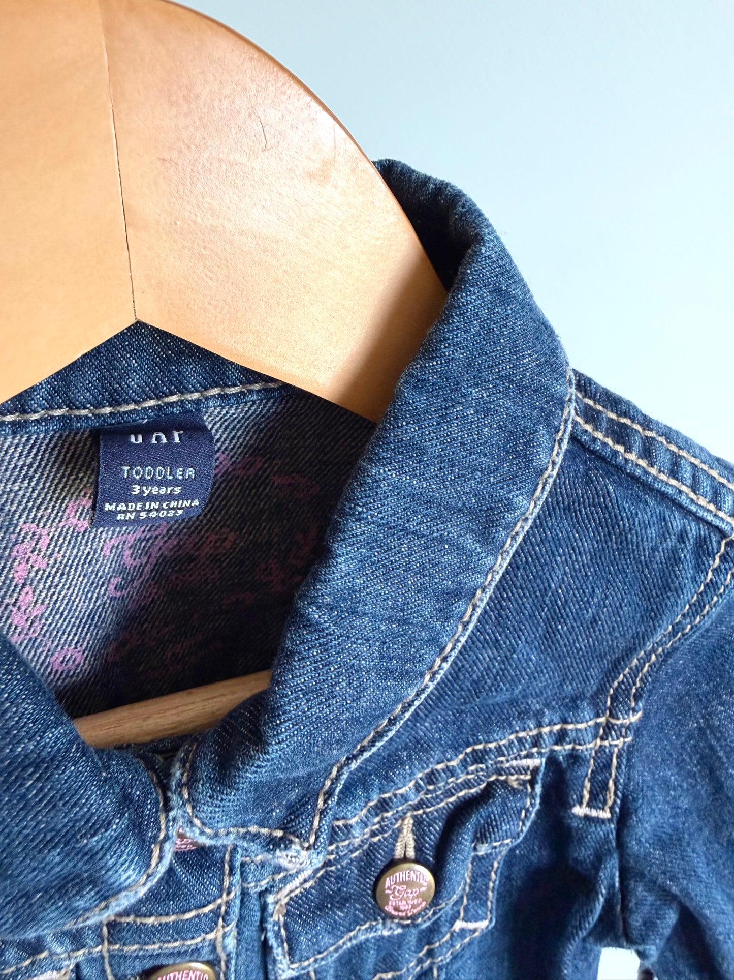 Gap Dark Blue Jean Jacket / 3T