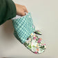 Floral Soft Sole Wrap Shoes / Size 6 Toddler?