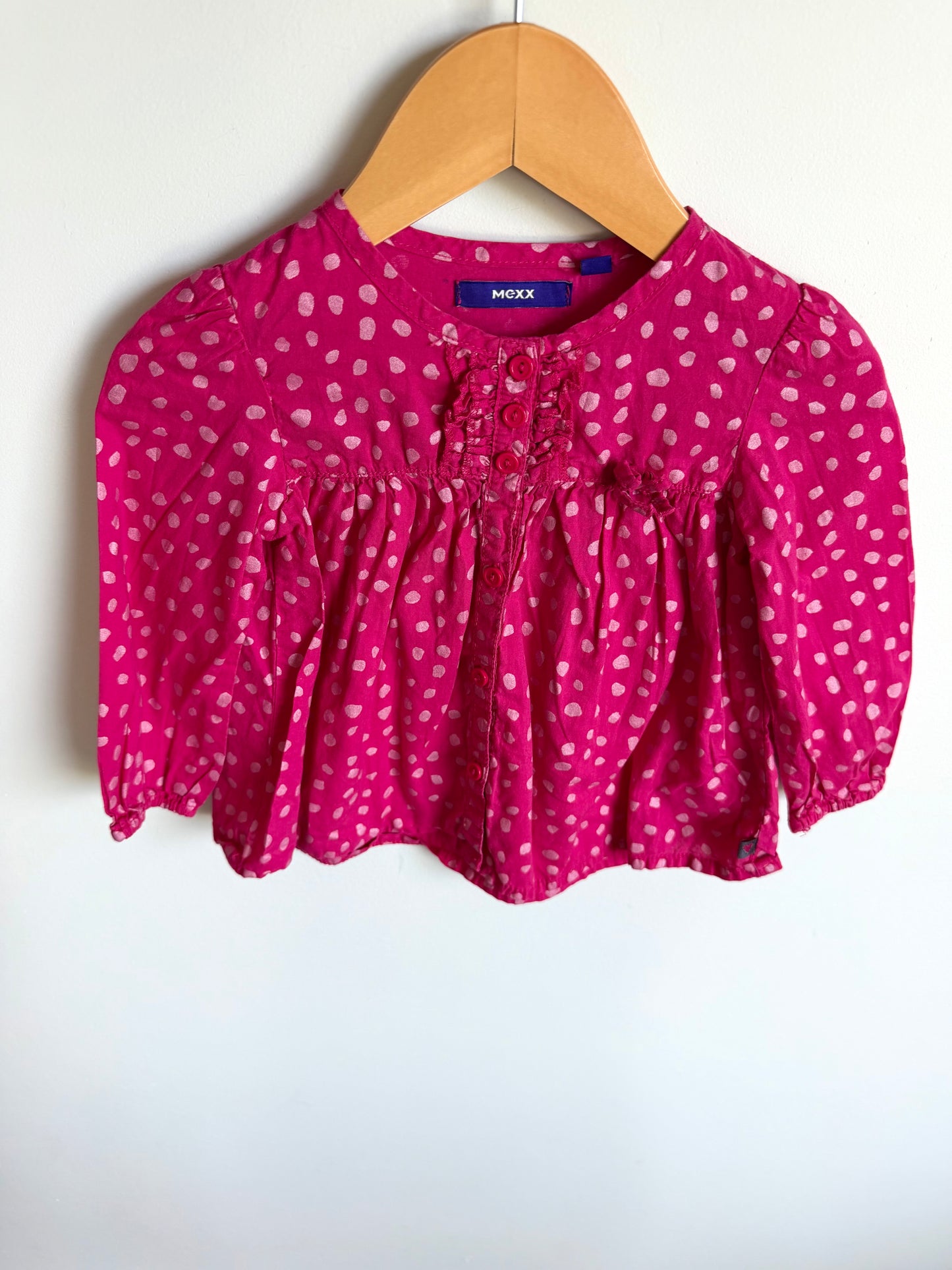 Mexx Spotted Button Top / 18-24m