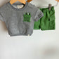 Alligator T-Shirt +Shorts Set / 12m