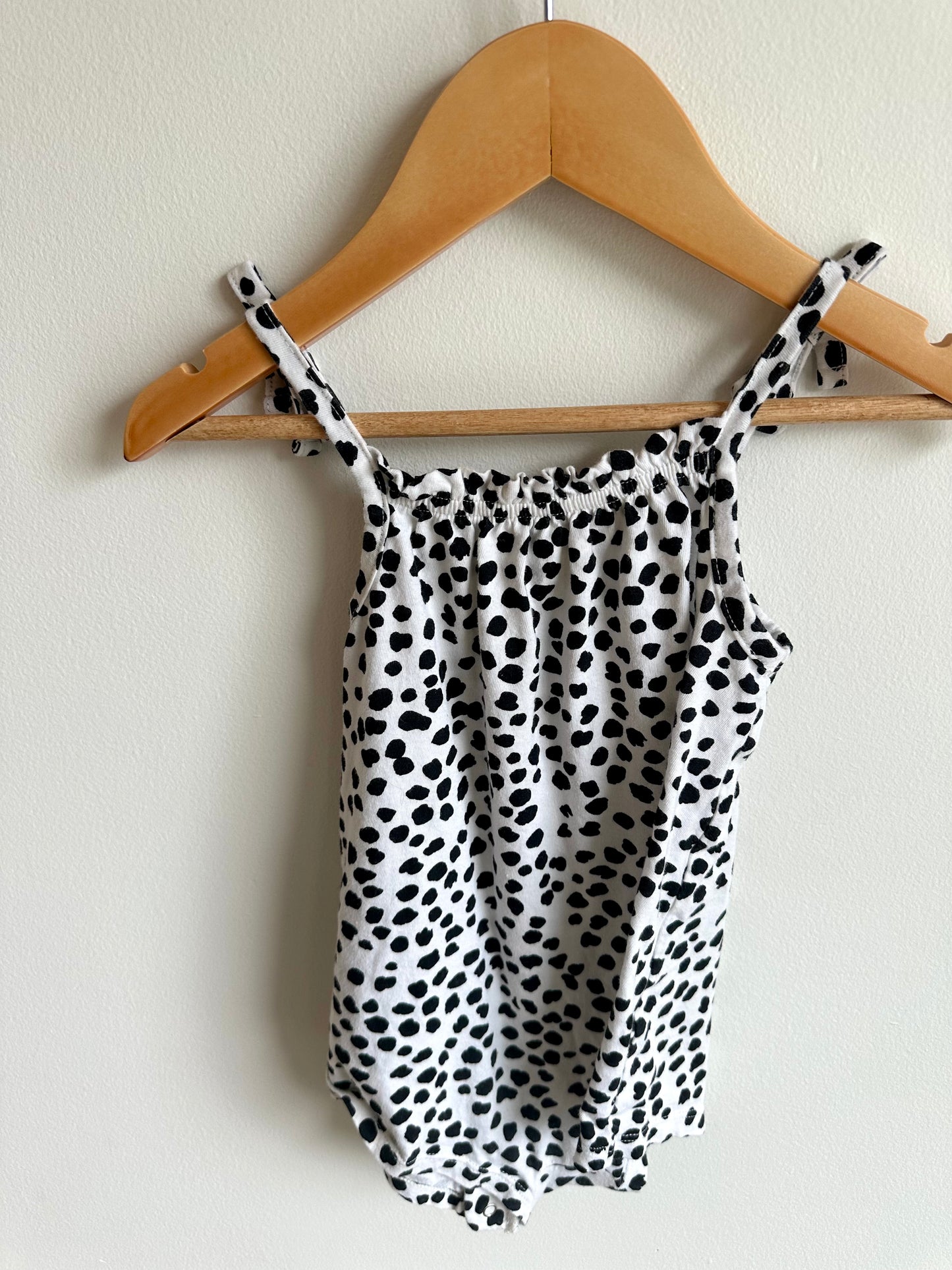 Dotted Tank Romper / 18-24m