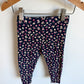 Navy Floral Leggings / 18m