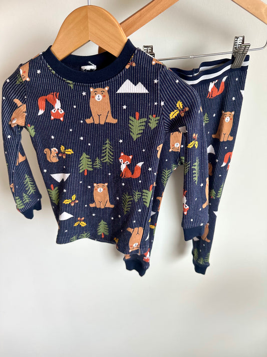 Woodlands Ribbed PJ Set / 2T?