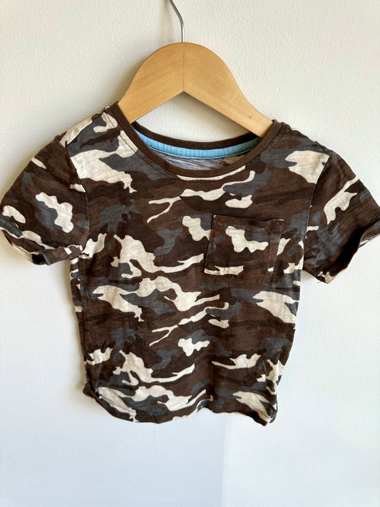 Camo T-Shirt Top / 2T