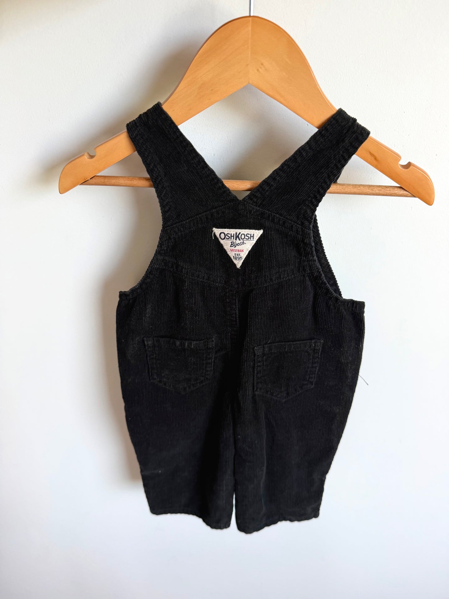 OshKosh Dog Embroidery Overalls / 3m
