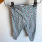 Floral Sky Blue Leggings / 18m
